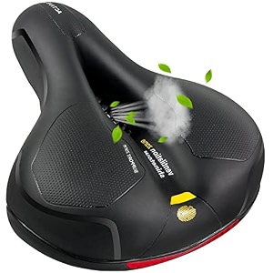 clash cycle seat with universal memory foambicycle seat waterproof breathable shock absorbing bike saddle for bicycles