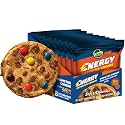 Classic Cookie, Energy Caffeine Soft Cookies, Monster Cookie Made With AWAKE Chocolate 2.8oz, 8 Count Pack