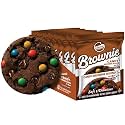 Classic Cookie, Soft Baked Brownie, Candy Brownie Round 3oz, 8 Count Pack