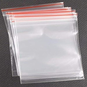 classic eco friendly bags svp-zip lock pouch reusableresealable clear plastic bags storage pouches press seal apply to kitchen storage jewellery packaging office stationery -100pcs4x4 inches