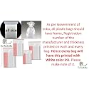 CLassiC Eco Friendly Bags Svp, Zip Lock Pouch Reusable| Resealable Clear Plastic Bags Storage Pouches &amp; Durable Press Seal -100Pcs (4X5),