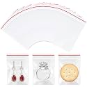 Classic Eco Friendly Bags Svp - Zip Lock Pouch Reusable| Resealable Clear Plastic Bags Storage Pouches And Durable Press Seal Apply To Kitchen Storage Jewellery Packaging -100Pcs