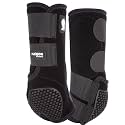 Classic Equine Flexion by Legacy2 Hind Support Horse Boots, Black, Large