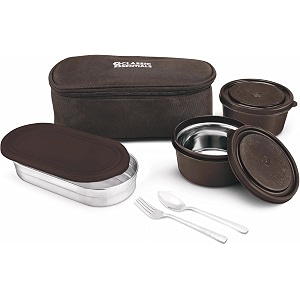 CLASSIC ESSENTIALS Stainless Steel Microwave Safe Lunch