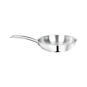 classic essentials triply fry pan 3 layer stainless steel fry pan 22 cm diameter 12 l capacity triply stainless steel