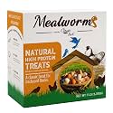 Classic Flock 5lb Dried Mealworms - High Protein Treat for Chickens & Birds