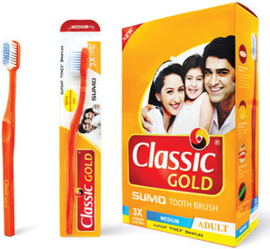 CLASSIC GOLD SUMO Medium Toothbrush