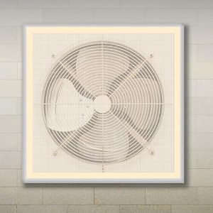 classic mosquito net for customized window - exhaust fan ventilation mesh for bathroom amp kitchen  size 35x55  colour cream  120 gsm fiberglass with self-adhesive tape