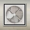 Classic Mosquito Net for Customized Window - Exhaust Fan Ventilation Mesh for Bathroom &amp; Kitchen | Size: 40X50 | Colour: Black | 120 GSM Fiberglass with Self-Adhesive Tape