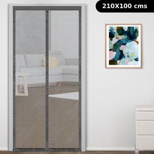 classic mosquito net 210100 cmmagnetic screen curtain patio door mesh self-closing with full frame self adesive hookloop fibre washable adults mosquito net