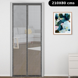 classic mosquito net 21080 cmmagnetic screen curtain patio door mesh self-closing with full frame self adesive hookloop fibre washable adults mosquito net