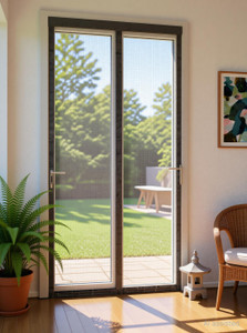 classic mosquito net 200x100cm magnetic screen curtain patio door mesh self-closing with full frame self adesive hookloop fibre washable adults mosquito net