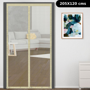 classic mosquito net net for door with magnet self-closing with full frame self adhesive hook fibre washable adults mosquito net