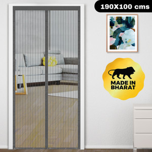 classic mosquito net 190 cm x 100 cm grey magnetic screen polyester door net with full frame hookloop polyester washable adults mosquito net 190x100-grey-poly frame hung