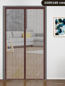 Classic Mosquito Net Net For Door With Magnet Self-Closing with full frame self Adhesive Hook Polyester Washable Adults Mosquito Net