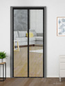 Classic Mosquito Net Net For Door With Magnet Self-Closing with full frame self Adhesive Hook Polyester Washable Adults Mosquito Net