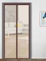 Classic Mosquito Net Net For Door With Magnet Self-Closing with full frame self Adhesive Hook Polyester Washable Adults Mosquito Net