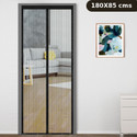 Classic Mosquito Net Net For Door with Magnet Self-Closing with full frame self Adhesive Hook Polyester Washable Adults Mosquito Net