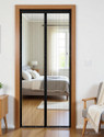 Classic Mosquito Net Net For Door With Magnet Self-Closing with full frame self Adhesive Hook Polyester Washable Adults Mosquito Net