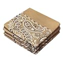 Every-ville Cotton Bandana Handkerchief for Men &amp; Women, 3 Pack