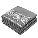 Every-ville Cotton Bandana Handkerchief for Men &amp; Women, 3 Pack