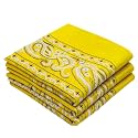 Every-ville Cotton Bandana Handkerchief for Men & Women, 3 Pack
