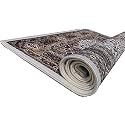 Classic Persian Carpet (Ivory, Acrylic, 2 x 6 ft)