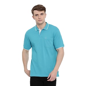 Classic Polo Mens Cotton Blend Solid Half