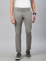 Classic Polo Slim Fit Men Grey Trousers