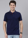 Classic Polo Solid Men Polo Neck Dark