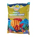 CLASSIC SAND &amp; PLAY Natural Aquarium Sand for Freshwater and Saltwater Tanks, 20 lb. Bag, Improves Filter Life and Filtration Process, Pre-Washed Fine Sand, Yellow