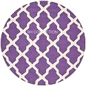 Classical Look Embossed Curved Handmade Tufted Woolen