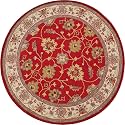 Classical Look Handmade Round Carpet with Super