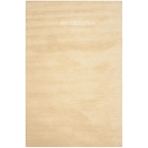 Classical Look Plain Handmade Carpet with Super