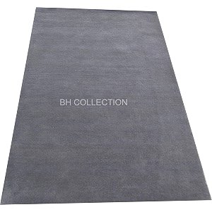 Classical Look Plain Handmade Carpet with Super
