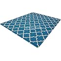 Classical Look Plain Handmade Large Carpet with
