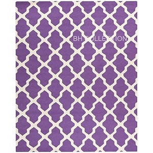 Classical Look Plain Handmade Tufted Carpet with