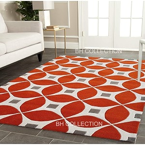 Classical Look Plain Handmade Tufted Carpet with