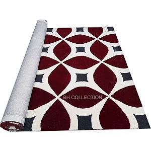 Classical Look Plain Handmade Tufted Carpet with