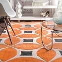 Classical Look Plain Handmade Tufted Carpet with