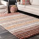 Classie Ombre Pattern Shag Area Rectangular Rug