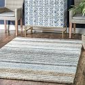 Classie Ombre Pattern Shag Area Rectangular Rug