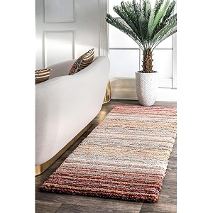 Classie Ombre Pattern Shag Area Rug Runner