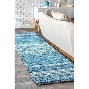 Classie Ombre Pattern Shag Area Rug Runner