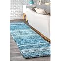 Classie Ombre Pattern Shag Area Rug Runner