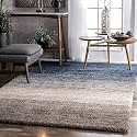 Classie Ombre Pattern Shag Area Rugs amp