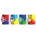 Avengers Notebook Set - Classmate Play Series 3 in 1 Flip Cover Marvel Notebooks for Kids | Unruled 160 Pages | Pack of 4 Superhero School Notebooks | Iron Man Hulk Thor Captain America