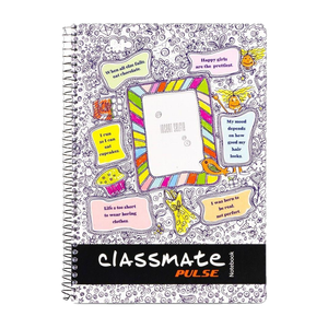 classmate pulse a4 notebook single line 180 pages