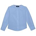 Classroom Girls' Long Sleeve Stretch Peter Pan Blouse