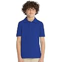 Classroom Girls' Short SLV Pique Polo